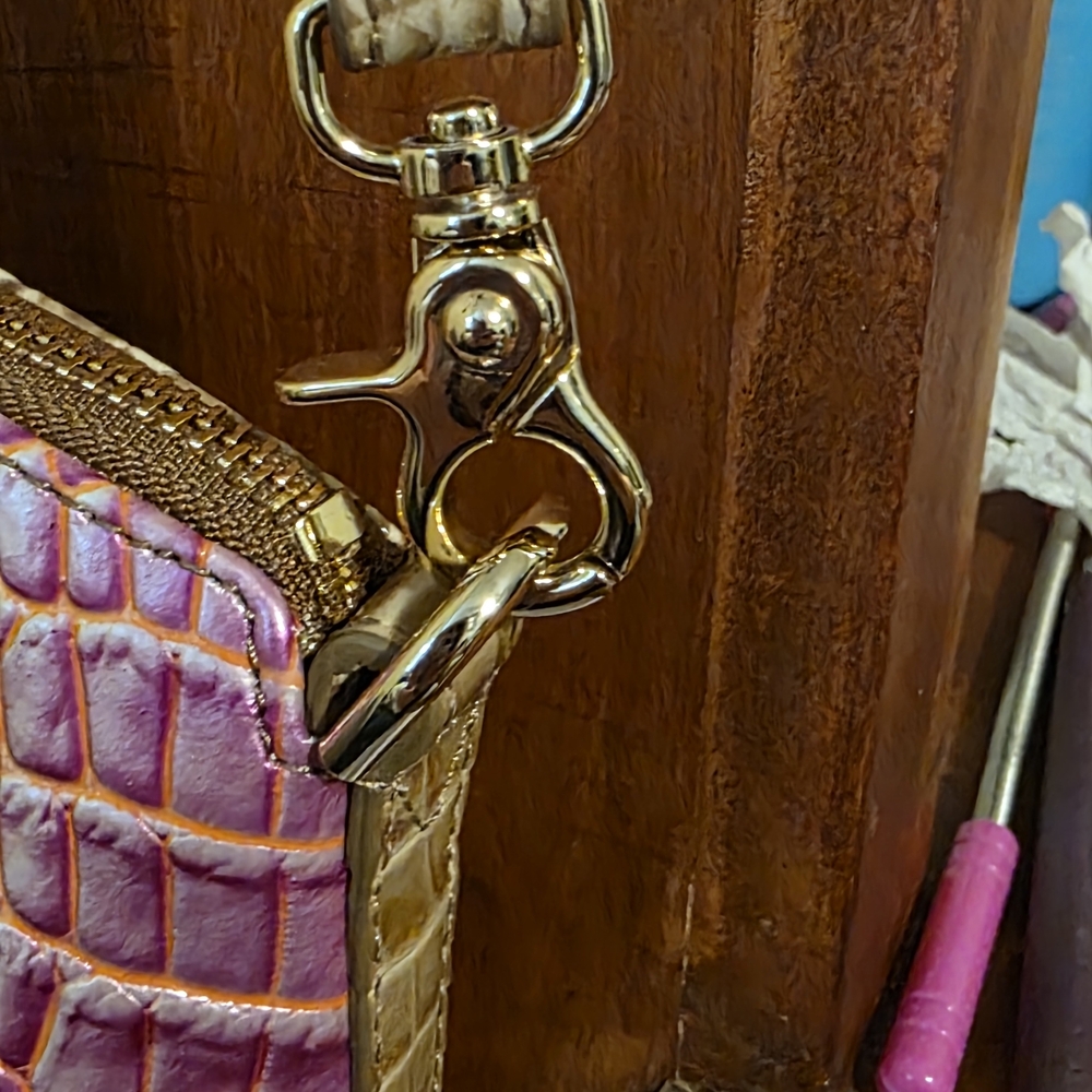 Brahmin Mini Duxbury - Shortbread Brunswick Crossbody Bag - Picture 7 of 16